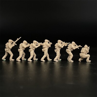 1/72 Scale Model Modern Us Army Special Forces 7 Soldier
