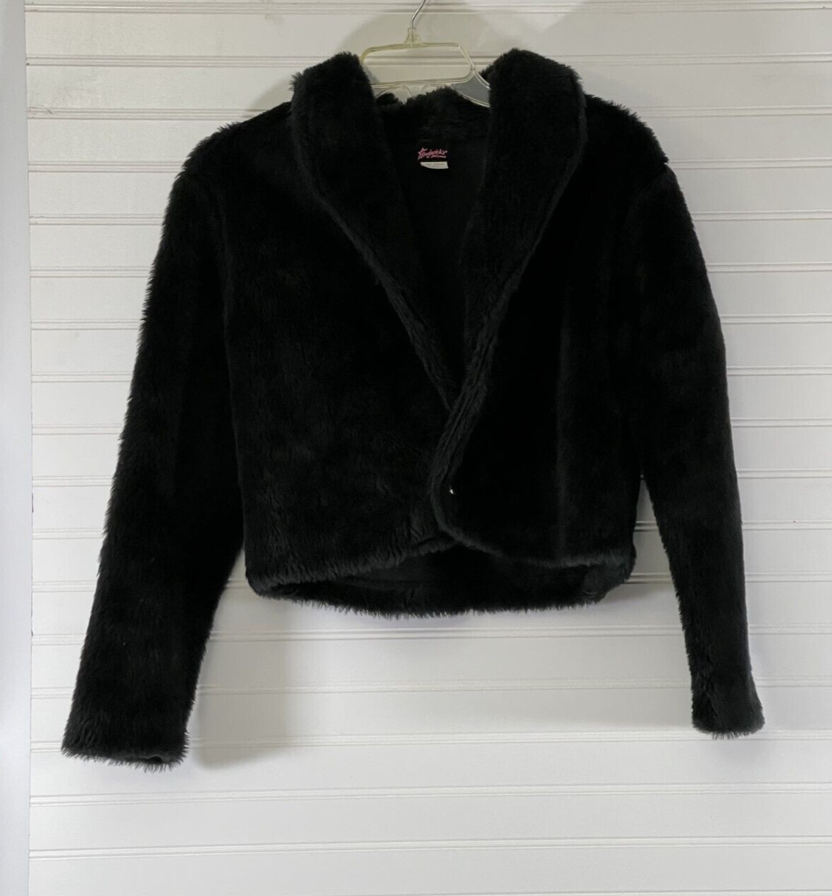 Fredericks of Hollywood Jacket Size Medium Faux Fur B… Gem