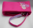 BARBIE Pink Dress Up Mini Handbag Zipper Purse Floral Heart Design 2003 Hallmark — photo 4