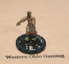 Horrorclix Zombie Patient #023 Experienced NO CARD USED The Lab Figure