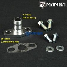 3/4" Barb Turbo Oil Return Drain Flange /Greddy TD04H T517Z T518Z T618Z T620Z OZ