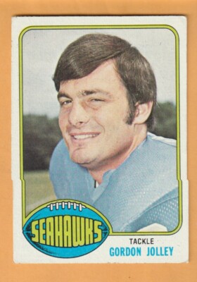 Gordon Jolley Seattle Seahawks 1976 Topps #242 Utah Utes