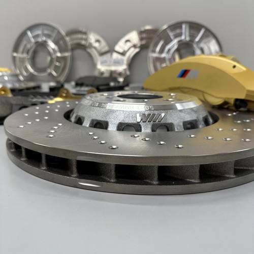 Full Big brake kit M5 F10, rotors, X5M Brembo for BMW X5 X6 F15 F16 Golden - Picture 5 of 5