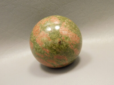 Unakite Sphere 1.5 inch Gemstone 40 mm Pink and Green Stone Ball #O4