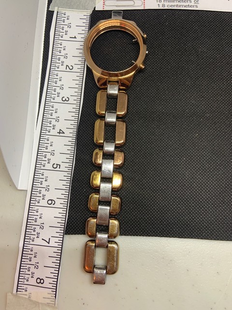 Authentic Michael Kors Links Watch Band Bracelet & Case Used Parts i865 | eBay