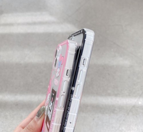 Kuromi Carton Phone Case For iPhone 14 13 12 11 Pro Max XS X 7 8 Plus Soft Cover - Zdjęcie 9 z 11