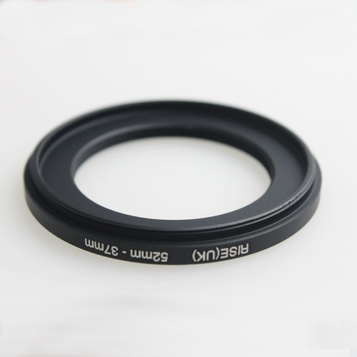 RISE(UK) 52mm-37mm 52-37 mm 52 to 37 Step down Ring Filter Adapter black - Picture 2 of 3