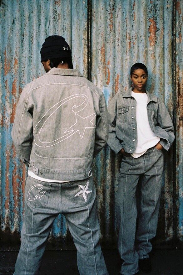 Corteiz C-Star Denim Trucker Jacket 'Blue. stussy nike. Size Corteiz C-Star Denim Trucker Jacket 'Blue. stussy nike. Size