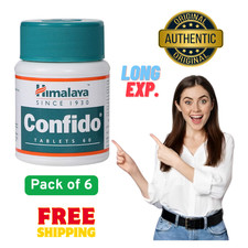 6x Himalaya Confido Tablets 360 Tablets Bottles Herbal Ayurvedic Formula Long Ex