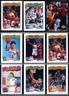 47] Plastic Sheet of 9 Basketball Sports Cards of Various Players & Teams