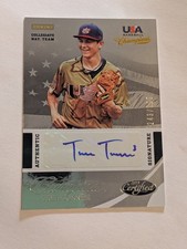 2013 Panini USA Champions Trea Turner Signature /299 Autograph #21 Phillies SP