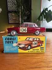 Corgi Toys 322 Rover 2000 Monte Carlo Verklei...