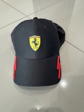 Scuderia Ferrari Classic F1 Driver's Hat / baseball Cap Unisex Black