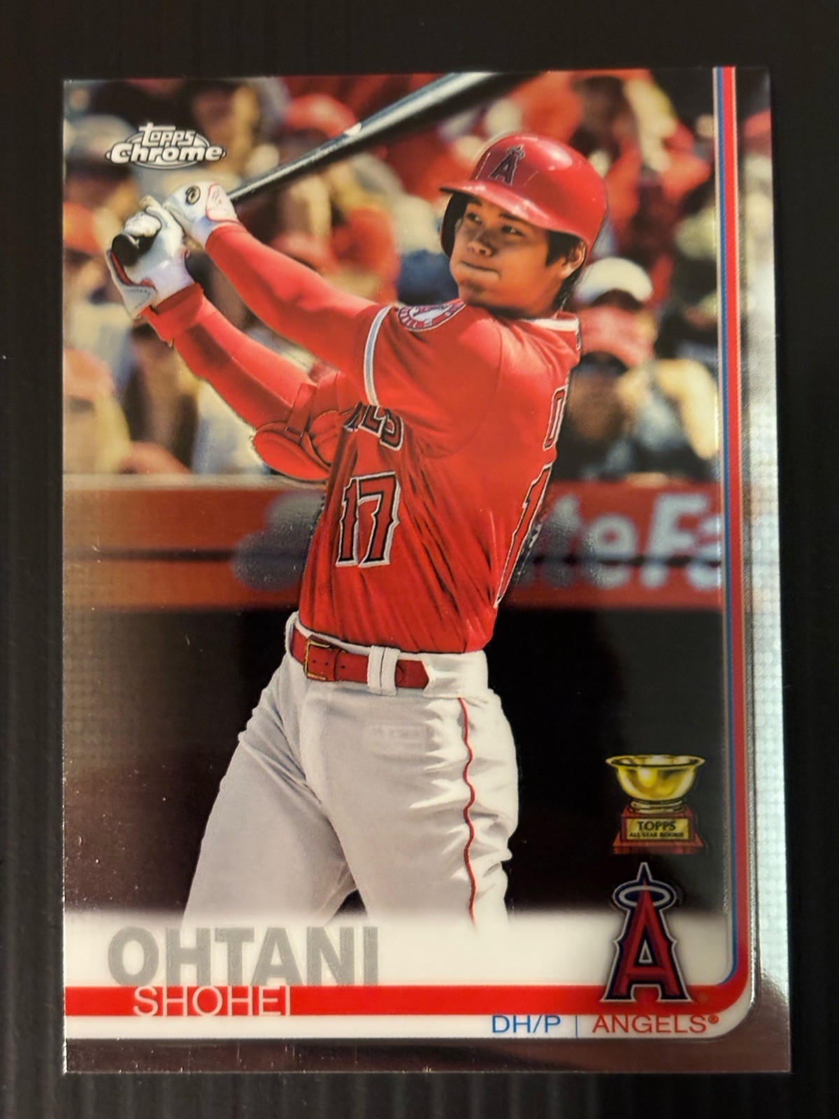 2019 Topps Chrome Shohei Ohtani Rookie Cup #1 Base Hitting Clean! 2nd Year A6