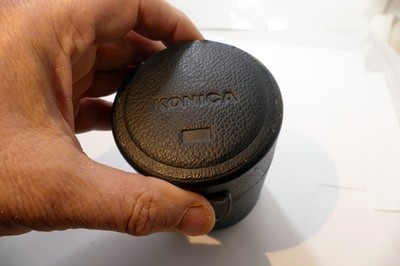 Hard Lens Case for Konica Hexanon AR 135mm f3.5 Lens - Genuine OEM