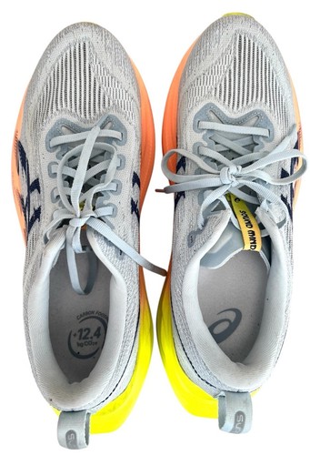 Asics Superblast 2 Multicolor FF Turbo Paris Gray Running Shoes Women’s Size 8 - Picture 8 of 13