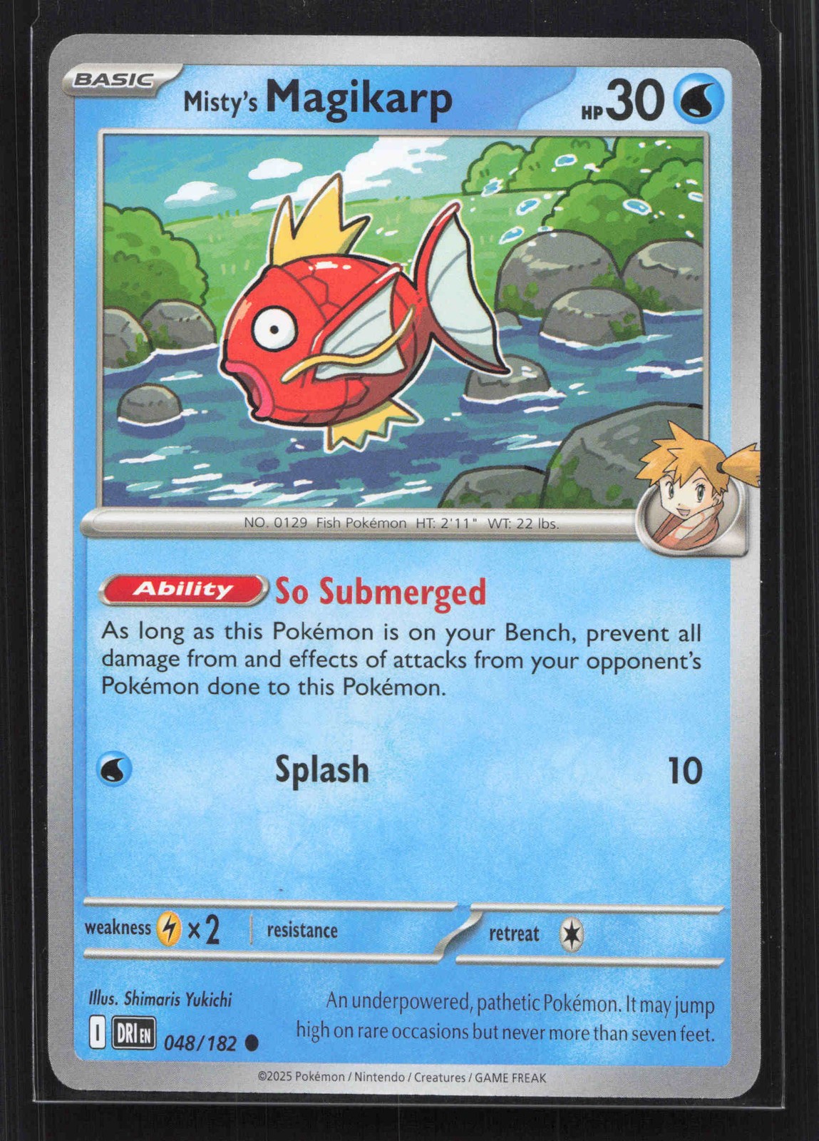 Misty's Magikarp Common SV10: Destined Rivals 048/182 NM