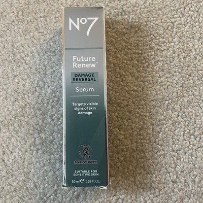 No7 Future Renew Damage Reversal Serum Sensitive Skin - 1.69 Fl Oz (50ml)