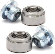 M18x1.5 Mounting Bung & Plug Set   2 Stainles...