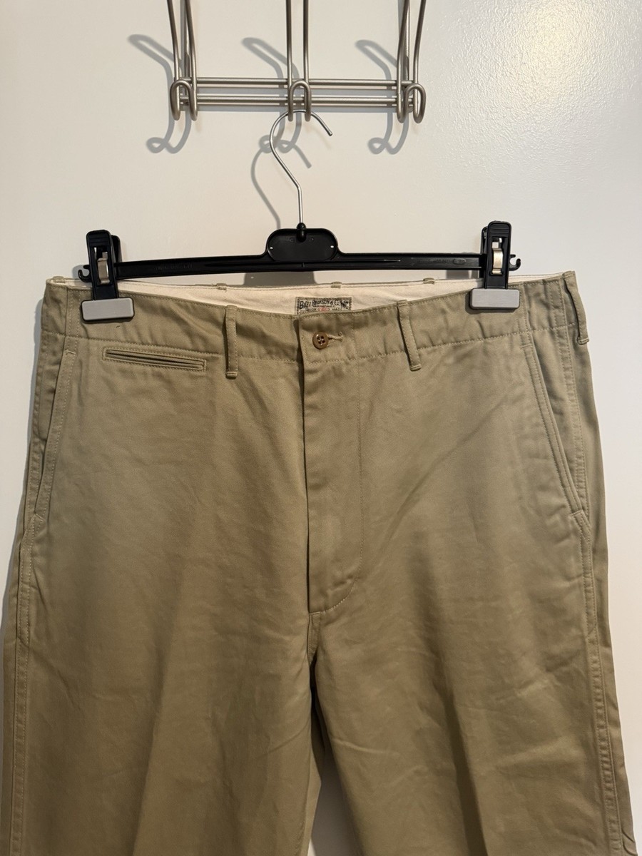 Buzz Rickson's Original Spec. Chinos Size 36 “Khaki” | eBay