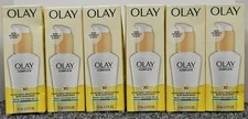 6 x OLAY COMPLETE With Vitamin E & Aloe SPF 30 UV Moisturizer w/ Sunscreen READ