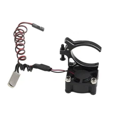 Black Motor Cooling Fan Adjustable Radiators For TRX4 SCX10 RC Car Repair Part k