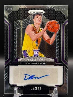 2024-25 Prizm Dalton Knecht Rookie Penmanship Auto #RPE-DKN Lakers