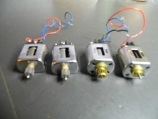 LOT of 4 slot car motors tested 2 x  Mabuchi 36D  2 Atlas  1/24 1/32 scale