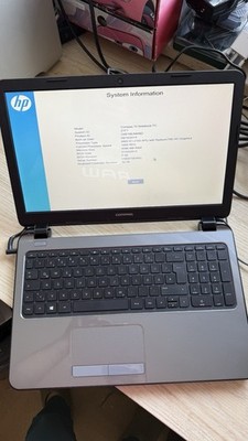  Compaq Notebook 15-h039sg. 1GHz/4Gb/500Gb HDD.  Funktioniert. Ohne Akku 