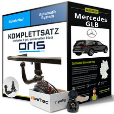 Für MERCEDES GLB Typ X247 Anhängerkupplung abnehmbar +eSatz 7pol uni. 19- NEU
