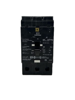 Square D EDB34060 Circuit Breaker 60A 3-Pole 480Y/277V