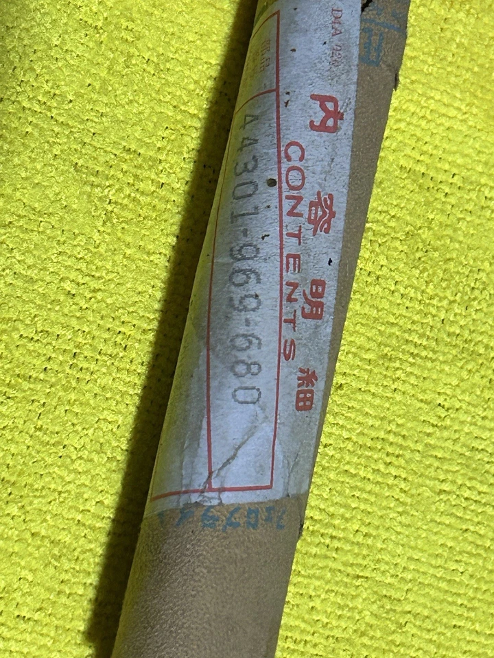 👀 Eje delantero rojo grande Honda Atc200ES 1984 ATC 200es NOS 84 Foto 2 de 4