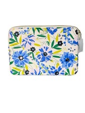 Kate Spade Madison Floral Laptop Sleeve Cream Multi Holds 15" Laptop KK948 NWT