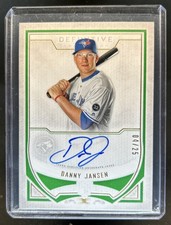 2019 Topps Definitive Danny Jansen Auto Autograph Green RC #/25 Blue Jays Rookie