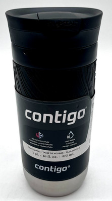 Contigo 16 oz. Byron 2.0 SnapSeal Stainless Steel Travel Mug - Licorice