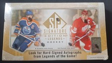 UPPER DECK SP SIGNATURE EDITION LEGENDS HOCKEY 2020-21 HOBBY BOX FACTORY SEALED