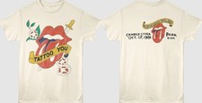 Tattoo-You-Candlestick-Park Rolling_Stones Natural Collor Two Side T-Shirt