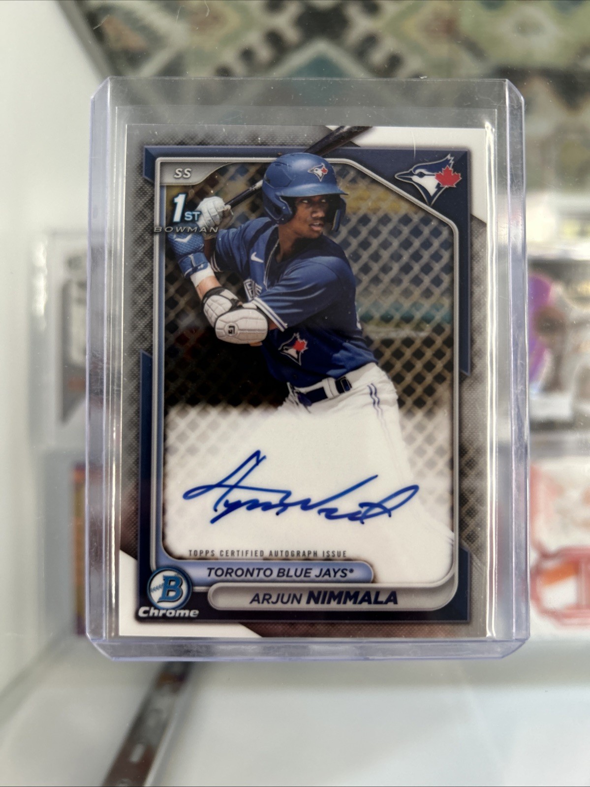 Arjun Nimmala 2024 1st Bowman Chrome Auto