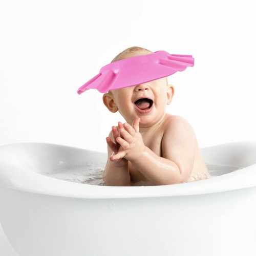 Shower Cap Baby Bathing Children for Head Kids Hair Washing Hat Bathtub - Picture 9 of 12