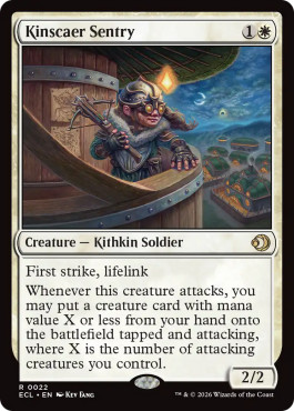 Magic MTG - Kinscaer Sentry - Ecliped Lorwyn - MINT/NMINT - EN