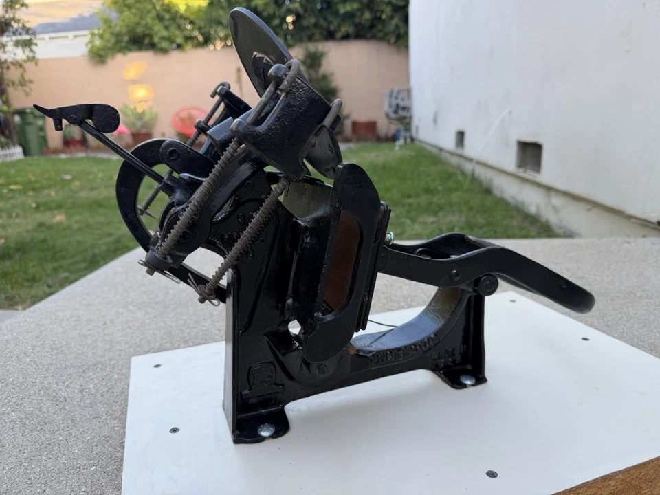 Kelsey 桌面印刷机 3x5 信压机 带 Chase — 第 4/4 张图片