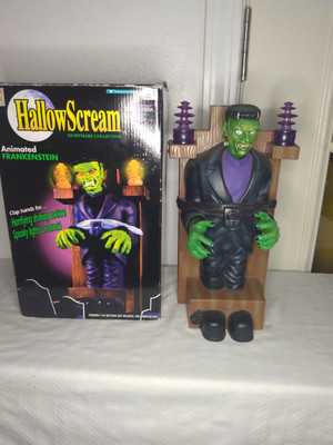 Trendmasters HallowScream Animated Frankenstein Monster Vintage 1997 Halloween