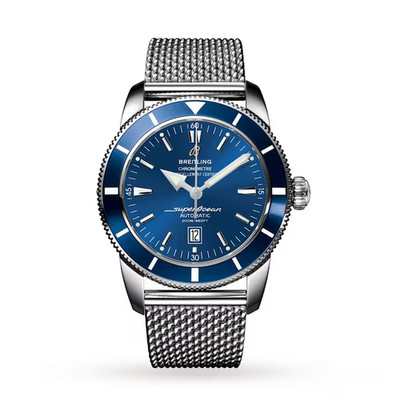 NEW 2026 Breitling Superocean Heritage II Blue Dial & Bezel 46mm Watch AB2020