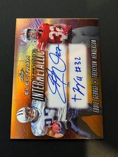 2024 Leaf Electrum - Intermetallic #I-8 Eddie George/Treveyon Henderson 5/9 Auto