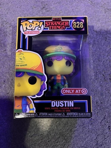 Funko Stranger Things Dustin Henderson Black Light Pop! #828, Target Exclusive