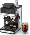 Espresso Machine W/ Grinder 20Bar Expresso Coffee Machines W/ Milk Frother