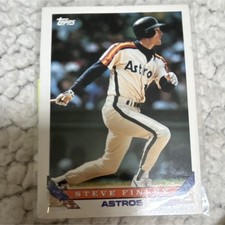 Topps 1993 Steve Finley #148 Houston Astros MLB Baseball Trading Card