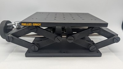 Melles Griot Lab Jack Scissor Lift Optical Table 170x210mm Metric