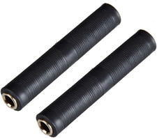 1/4 Inch TRS TS Coupler 6.35mm Female To Female Audio Jack Adapter 2 Pack