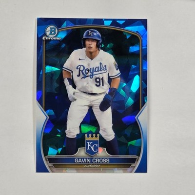 2023 Bowman SAPPHIRE EDITION #BCP-109 Gavin Cross, Kansas City Royals [StL 14]